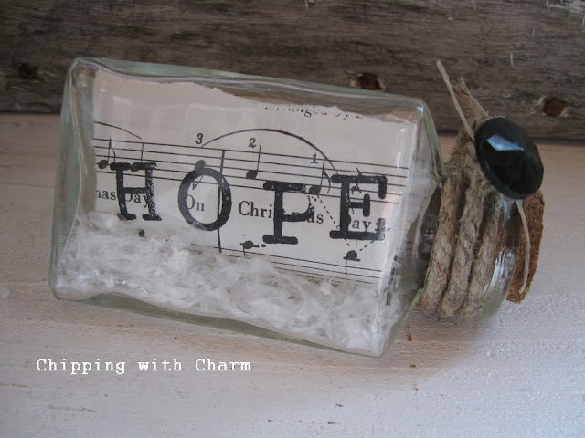 Chipping with Charm:  Christmas in a Canister...http://www.chippingwithcharm.blogspot.com/