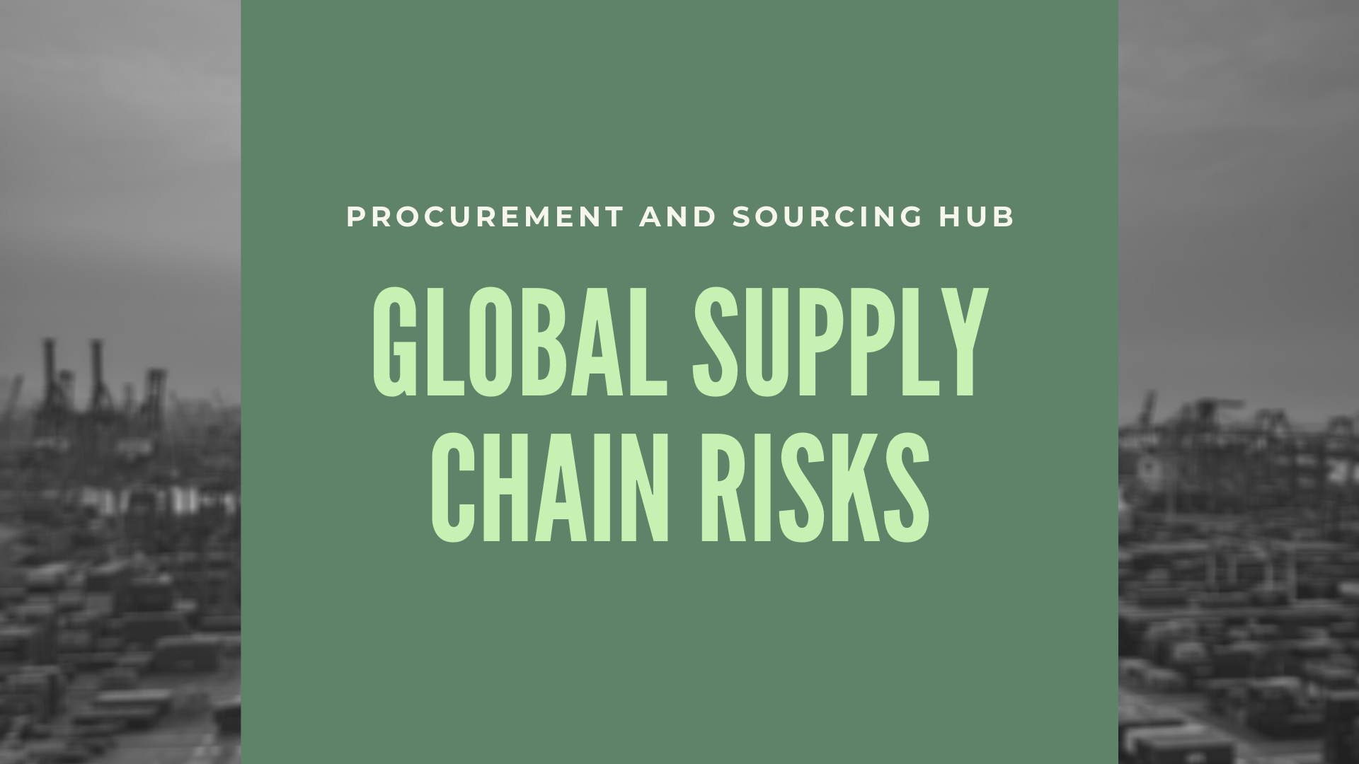 Global Supply Chain Risks