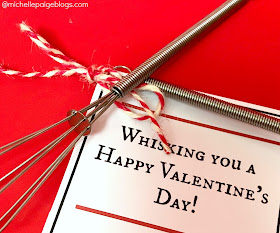 Whisking You a Happy Valentine's Day- Free Printable @michellepaigeblogs.com