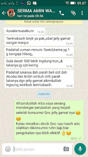 Testimoni QnC jelly gamat