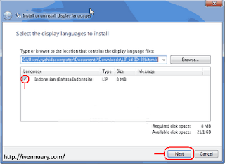 Cara Merubah Bahasa Windows 7 ke Bahasa Indonesia