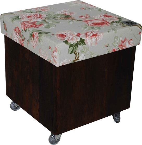 Pufe Puff Bau Plus - Floral 02
