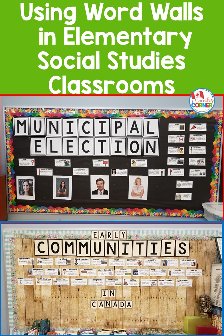 Coach's Corner: 3 Tips for Using Word Walls in Elementary Social Studies