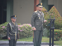 Danrem 131/Santiago Irup Pada Peringatan Kelahiran Pancasila