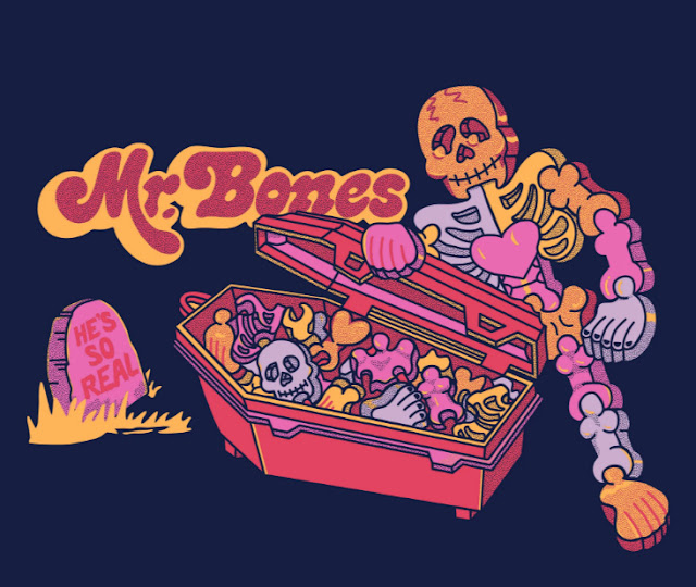 Super 7 Mr Bones T Shirt
