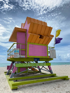 Miami Beach Lifeguard Towers are all different!