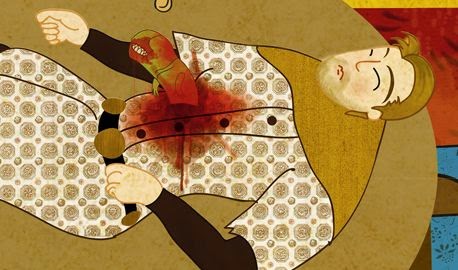 Murat Palta ilustrações posters de filmes estilo otomano turco