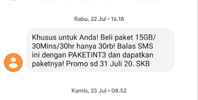 Cara Daftar Paket Telkomsel 15GB 30Ribu