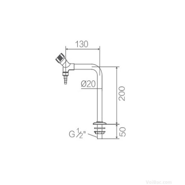 vòi rửa hóa chất tiện lợi