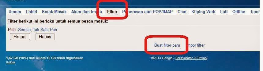 Cara Blokir Email di Gmail