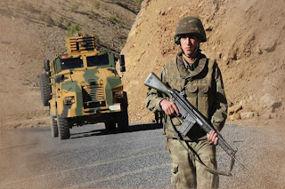 Թուրք զինվորը տեսագրել է PKK-ի հետ զինված բախումը