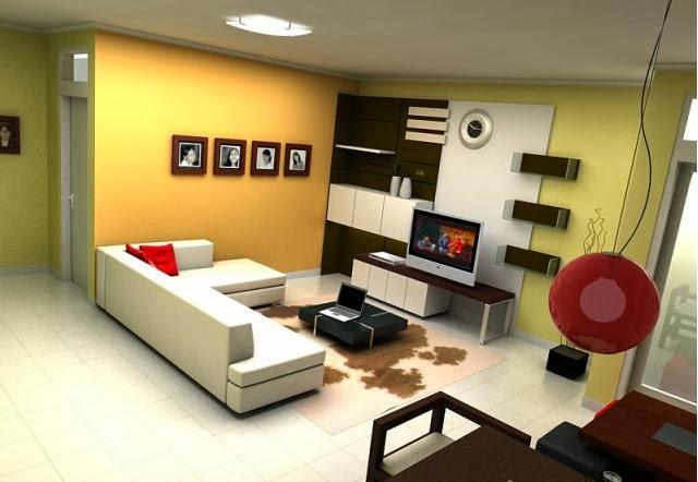 Gambar Desain Interior Ruang Tamu 2014  Model Rumah Terbaru Minimalis 2014
