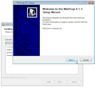 Instalasi WinPcap GNS3 untuk Simulasi Jaringan Mikrotik
