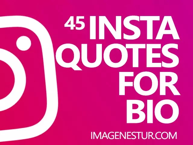 Best 2021 Instagram Bio Quotes Short Insta Quotes Imagenestur