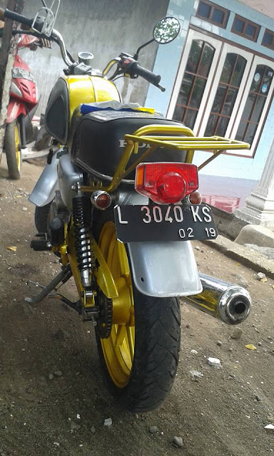 Foto Modifikasi Honda Cb Basic MP 02