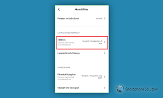 pengaturan talkback