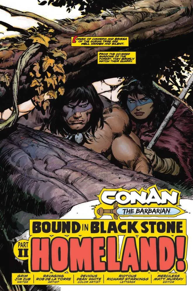 Comic Book Preview - Conan The Barbarian #2