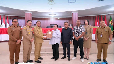 Bupati Karo Sampaikan Nota Pengantar Ranperda Pertanggungjawaban APBD 2024