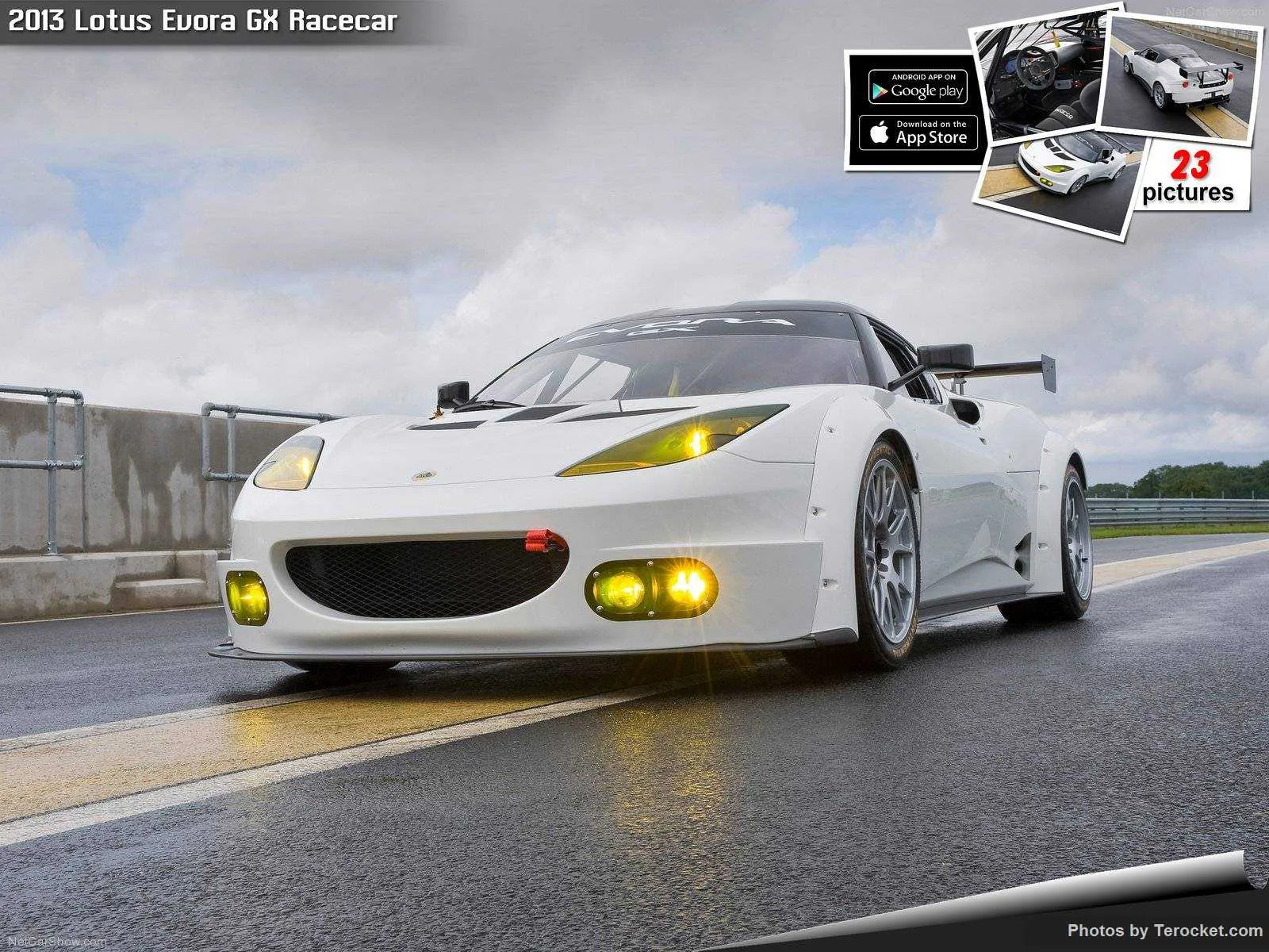 Hình ảnh siêu xe Lotus Evora GX Racecar 2013 & nội ngoại thất