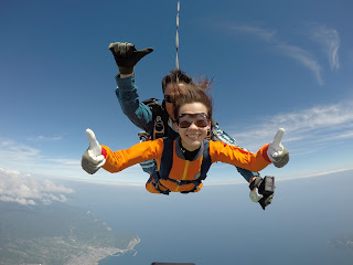 Skydive Hokkaido 60 second free fall