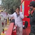Policía intervino a alcalde de Moche cuando daba discurso en plena pandemia (VIDEO)