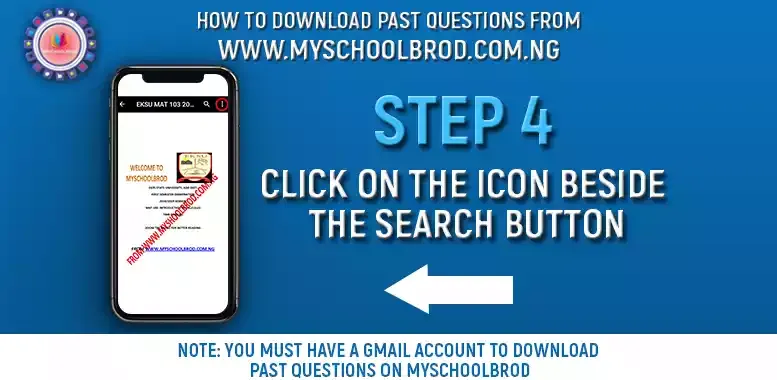 how to download past questions from myschoolbrod website - step 5