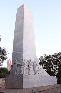 Coppini's most famous work is the Alamo Cenotaph in San Antonio