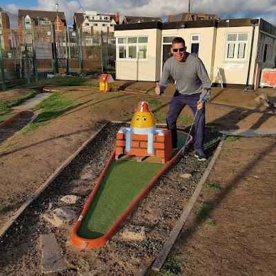 MiniLinks Crazy Golf course in Lytham St Annes