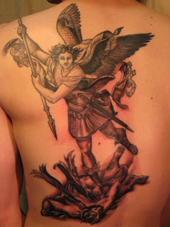 angel tattoo