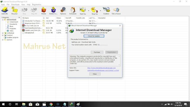  yuhuuu Internet Download Manager Update lagi nih IDM 6.30 Build 9 Final Full Activation