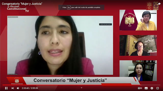 Rosa Isabel Sánchez Benites. Investigadora DEMOS UNMSM. Asesora del Tribunal Constitucional del Perú