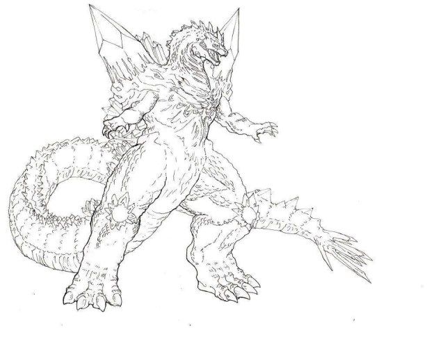 Top 8 Godzilla Coloring Pages to Download and Print