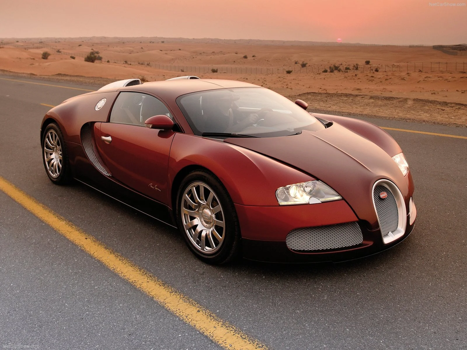 Hình ảnh siêu xe Bugatti Veyron 2009 & nội ngoại thất