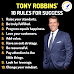 Tony Robbins' 10 Rules For Success