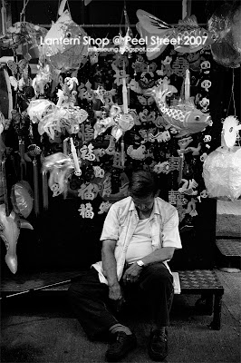 Lantern shops @ Peel Street, Central, Hong Kong, 2007