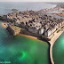 Saint-Malo - a walled port city in Brittany, France