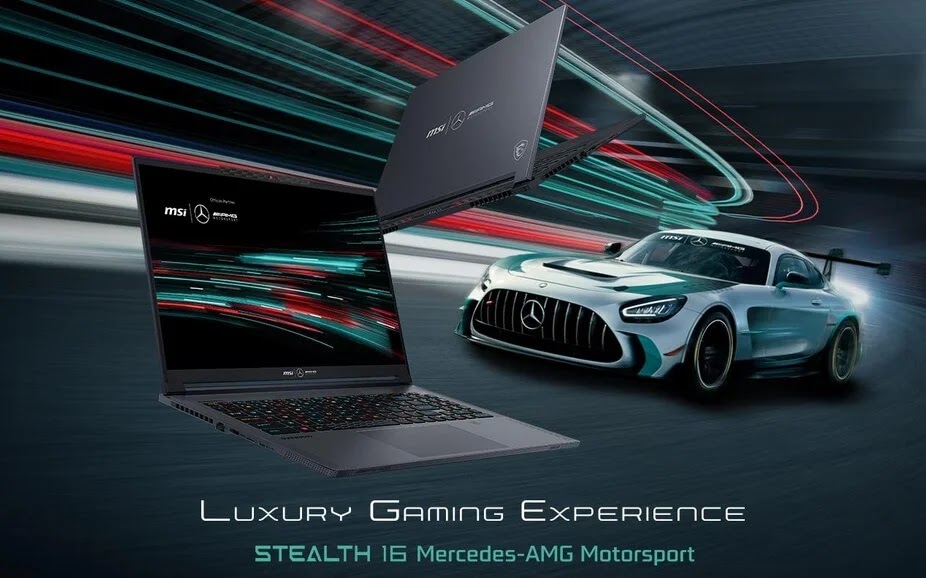 MSI Unveils Limited-Edition Stealth 16 Mercedes-AMG Motorsport Gaming Laptop