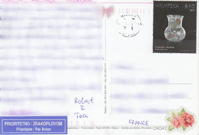 timbre émissions commune Croatie - France