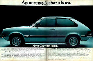 propaganda Chevette Hatch - 1979