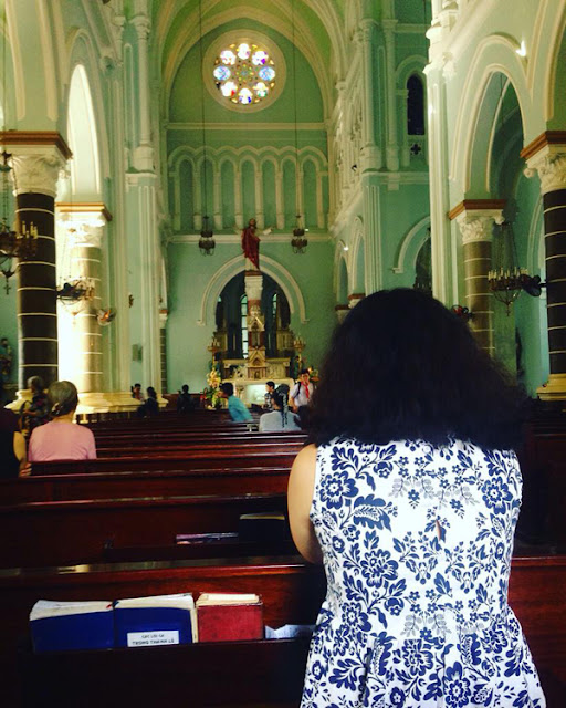 church, ho chi minh, saigon, catatan traveler