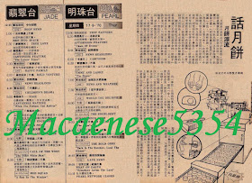香港電視#148 P60-61 話月餅．翡翠台節目表 1970-9-15 (星期二)及明珠台節目表 1970-9-17 (星期四)