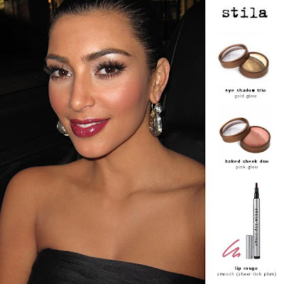 Makeup Tricks on Kim Kardashian Grammys Kim Kardashians Red Carpet Makeup Essentials