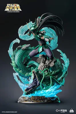 Estatueta Shiryu de Dragão com Armadura Queen Studios