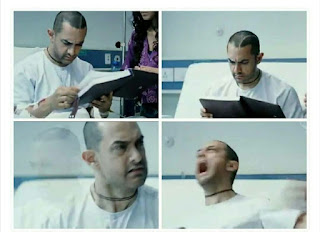 AAMIR KHAN GHAJINI SCREAMING