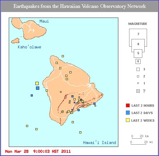 recent earthquakes map. a recent earthquake map: