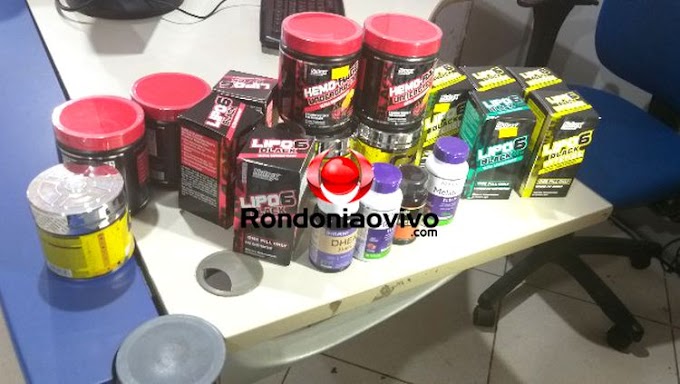 Gerente de boutique é preso por venda de suplementos ilegais em Porto Velho