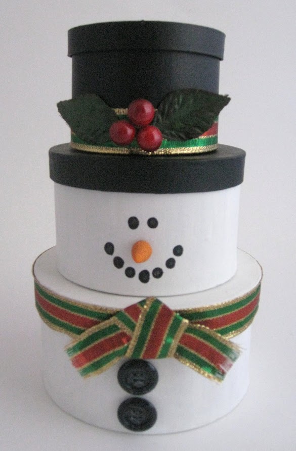 Snowman Crafts : Mrs. Russell's Class: More snowman crafts! - Cute snowman christmas crafts from blocks of wood.