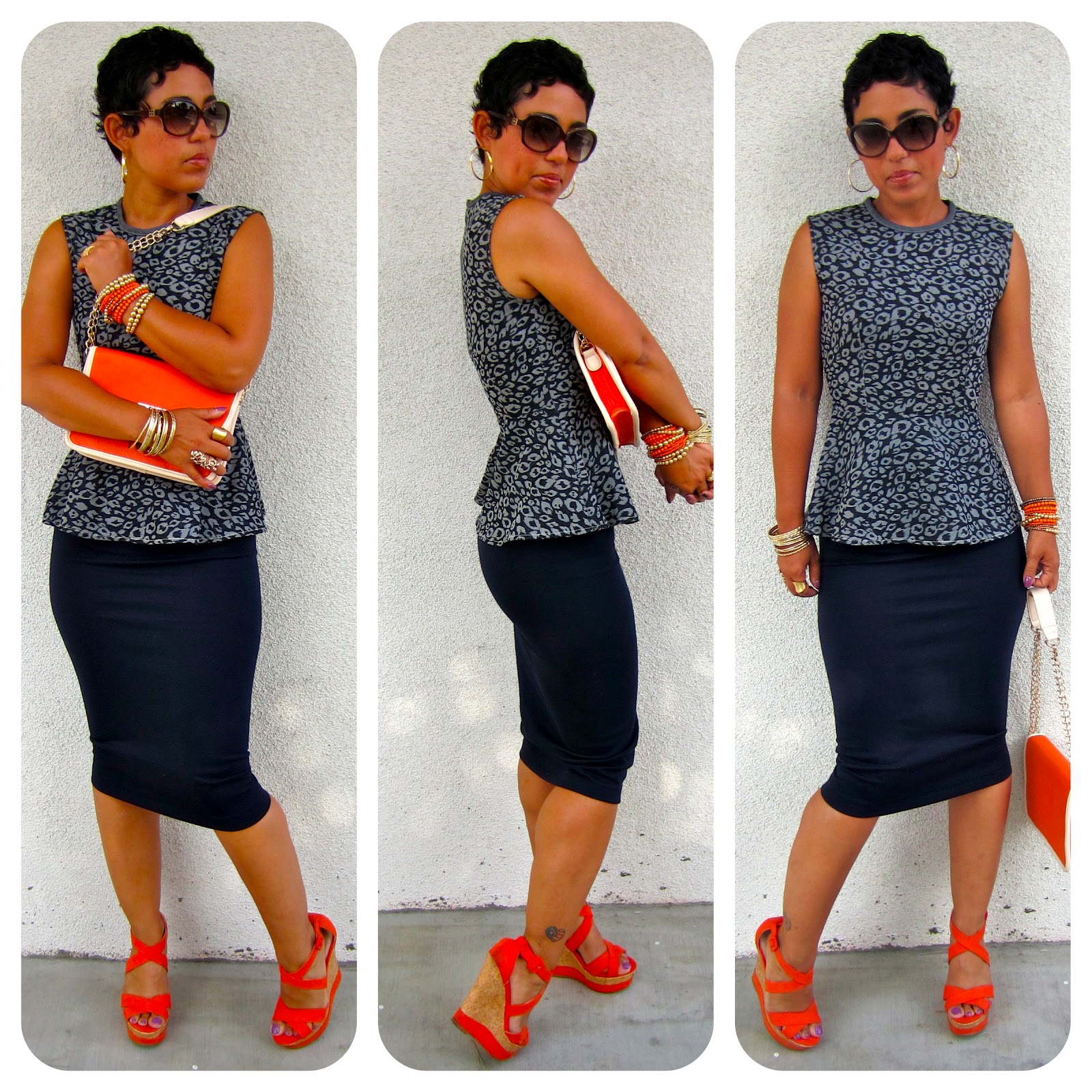 DIY Peplum Top + Pencil Skirt + Pattern Review Vogue 8815 |Fashion, Lifestyle, and DIY