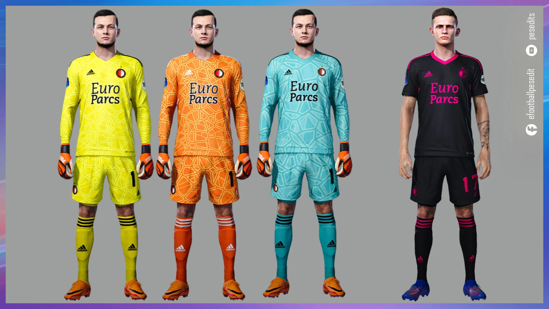 PES 2021 Feyenoord  2022-23 Kit Pack