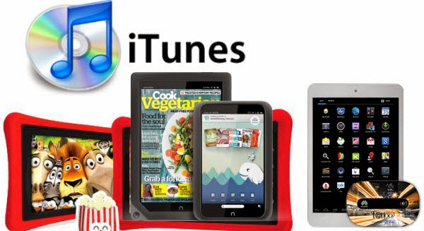 convert protected iTunes M4V video to Nabi 2, Nook HD/HD+ and Coby Kyro tablets